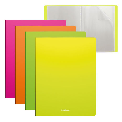 Picture of DISPLAY BOOK A4 X20 NEON COLOURS
